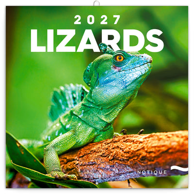 Broschürenkalender Lizards 2027, 30 x 30 cm