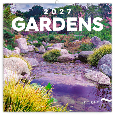 Broschürenkalender Gardens 2027, 30 x 30 cm