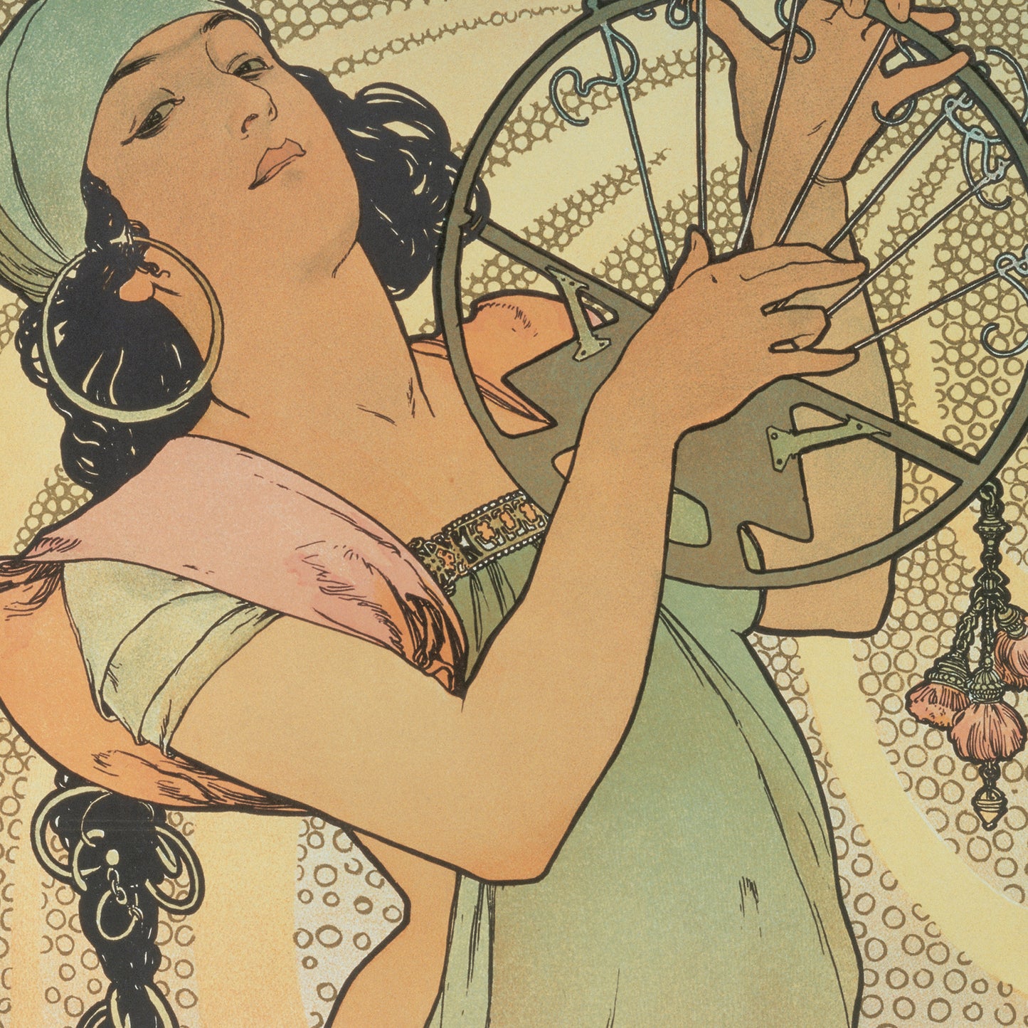 Broschürenkalender Alfons Mucha 2027, 20 x 20 cm