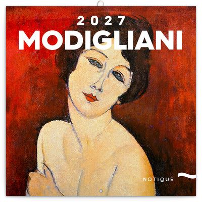 Broschürenkalender Amedeo Modigliani 2027, 30 x 30 cm