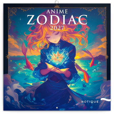 Broschürenkalender Anime Zodiac 2027, 30 x 30 cm