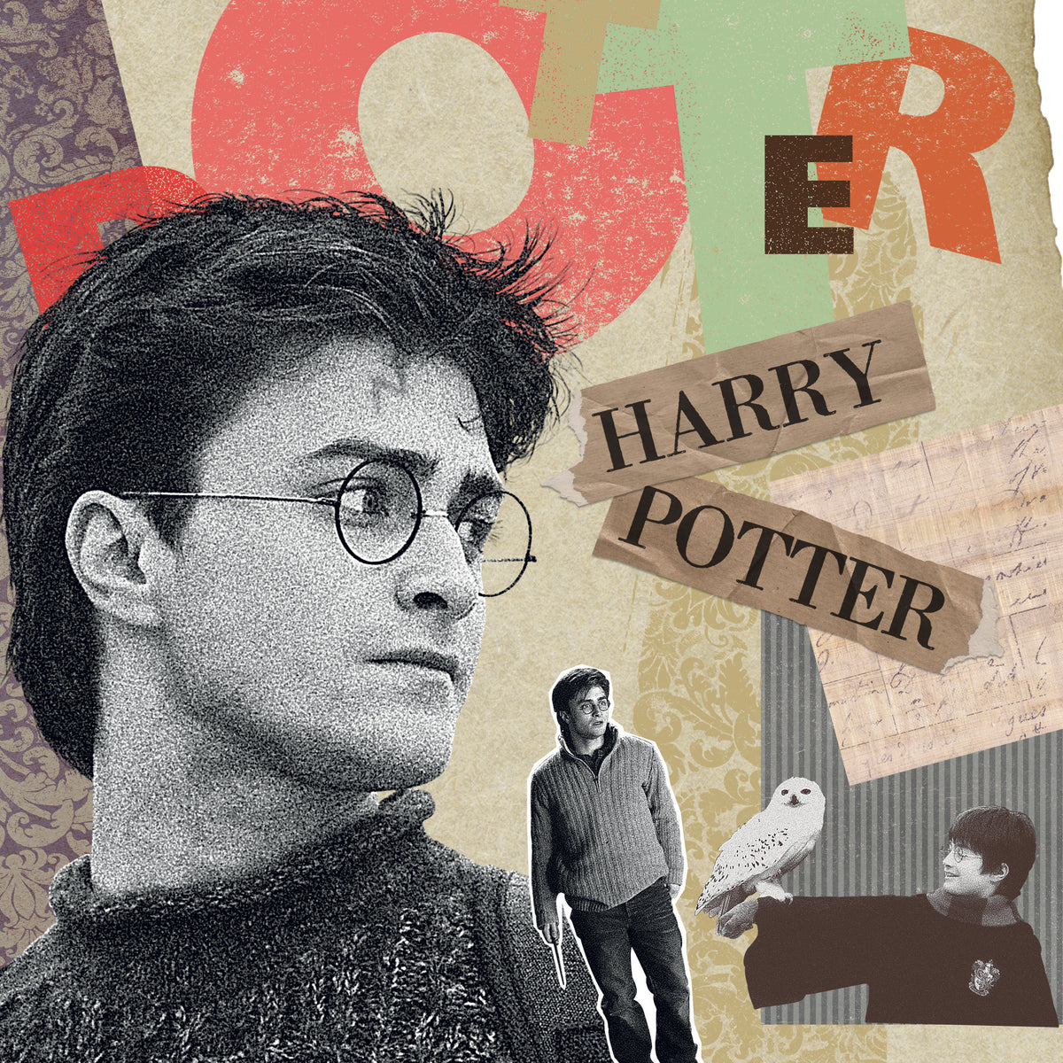 Notizkalender Harry Potter 2027, 30 x 30 cm