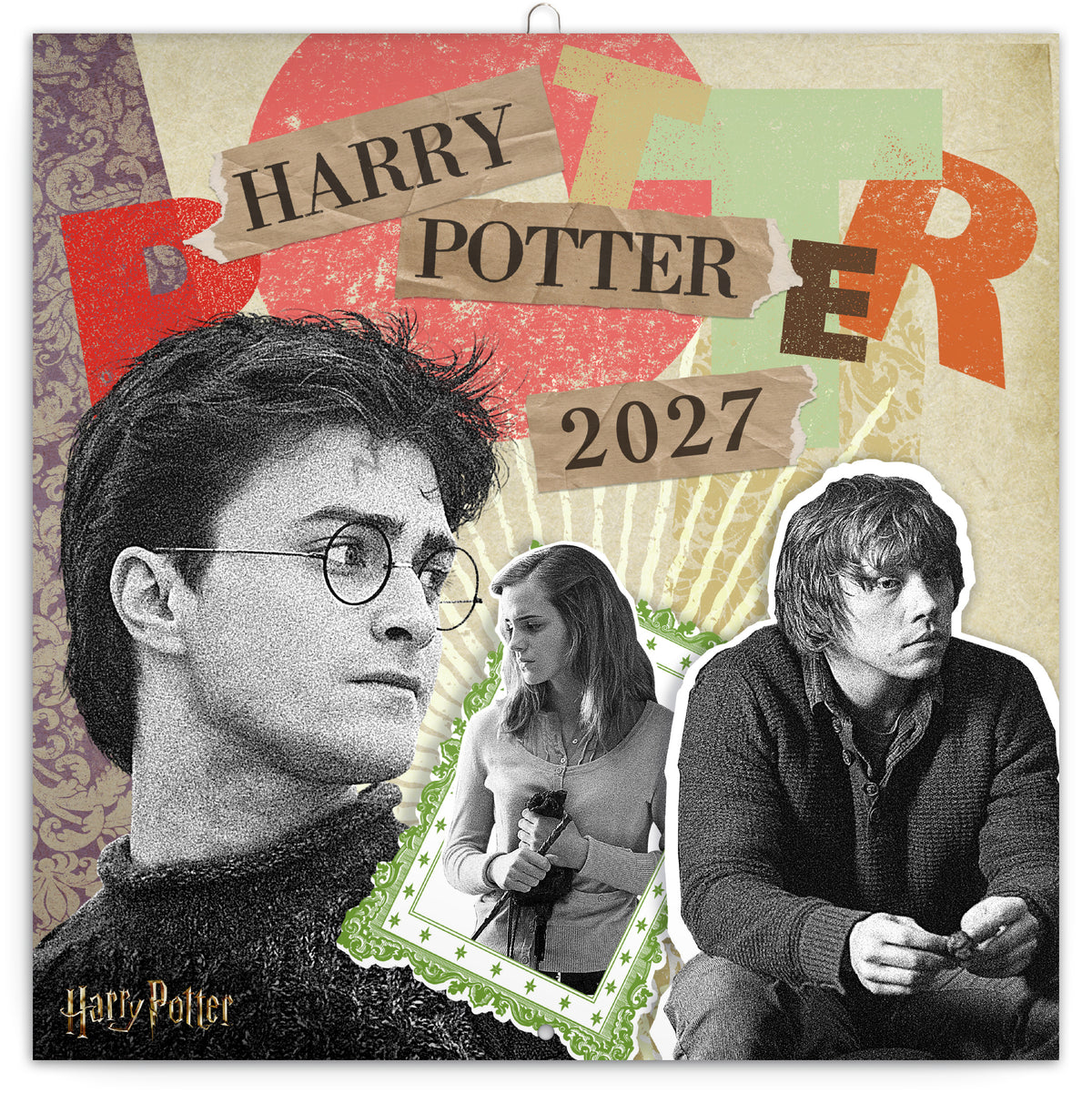 Notizkalender Harry Potter 2027, 30 x 30 cm