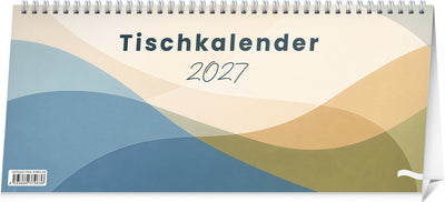 Tischkalender 2027, 33 x 14,5 cm