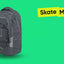 Skate max SKA Rucksack-Set 3tlg: Rucksack, Federmäppchen, Sportbeutel