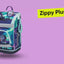 Zippy Regenbogen Einhorn Schulranzen-Set 5tlg: Schulranzen, Federmäppchen, Sportbeutel, Schürze, Geldbeutel