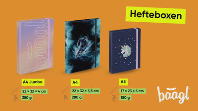 Heftmappe A4 Jumbo Red Polygon