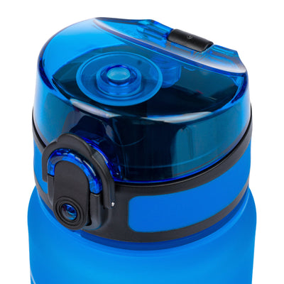 Tritan Trinkflasche Logo Blau, 500 ml