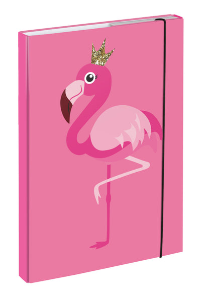 Heftmappe A4 Flamingo