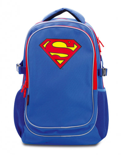 Schulrucksack mit Poncho Superman ORIGINAL
